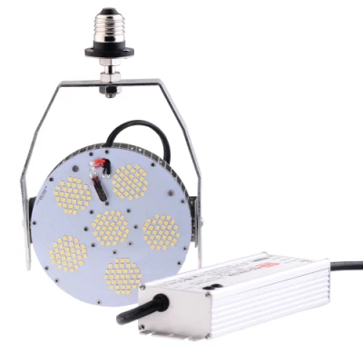 El kit de adaptación LED de 150 W aprobado por DLC reemplaza los halogenuros metálicos de 400 W