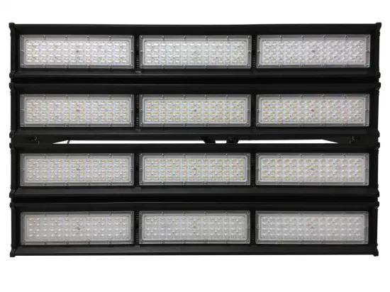 Disipador de calor LED High Lunmen Six Luz de caja de zapatos curva de distribución luminosa